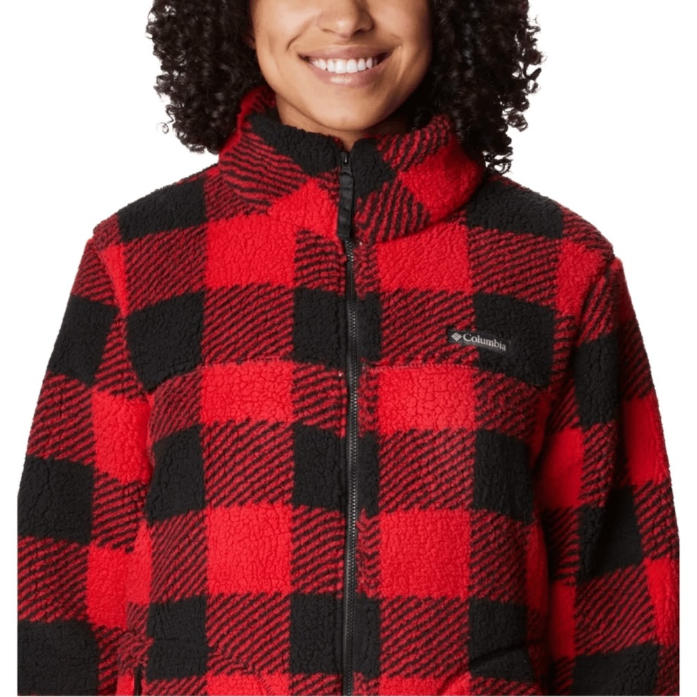 Columbia Buffalo Check Fleece Jacket